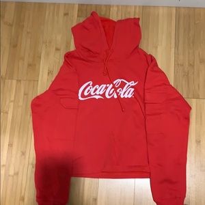 Red Coca Cola Hoodie